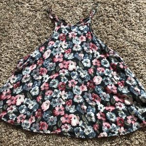 floral print tank top